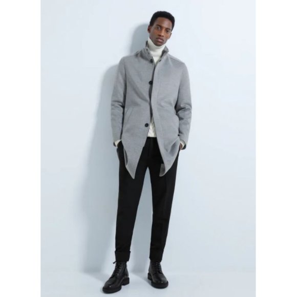 Zara Other - NWOT Zara Men's High Collar Coat